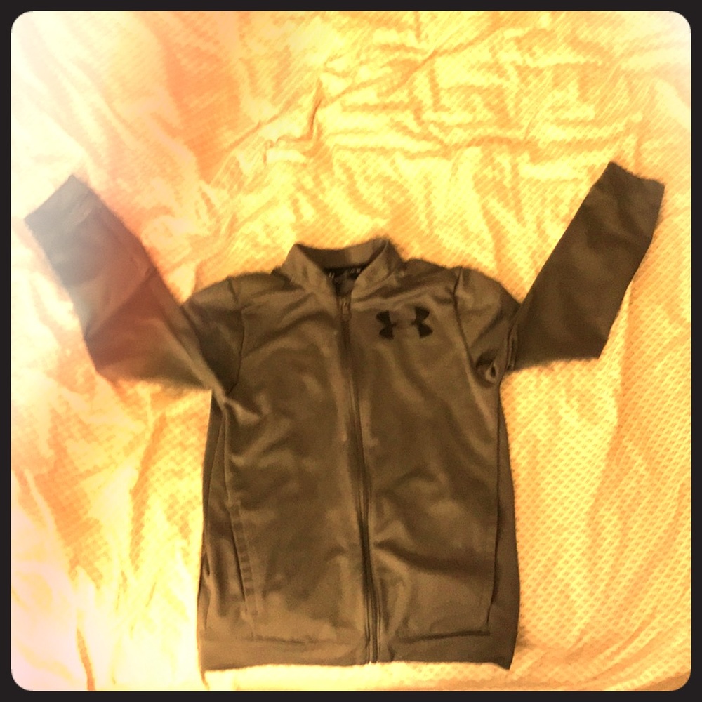 Under armor zip up sweater